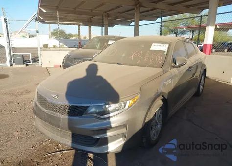 2016 Kia Optima Lx из США, поврежденный, VIN 5XXGT4L31GG082705